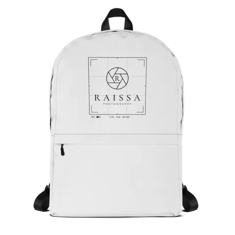 Same logo on a backpack
